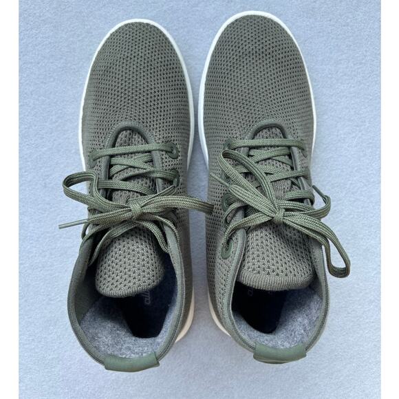 Mens Allbirds Tree Toppers Athletic Sneakers Olive Green high top US 10 EU42 - Picture 5 of 10